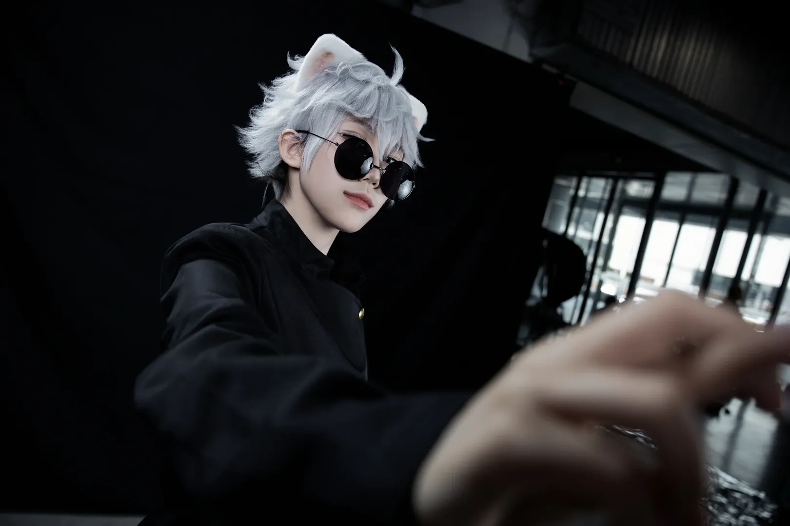 二次元, cosplay, 漫展场照, 咒术回战, 五条悟cos - 第2张