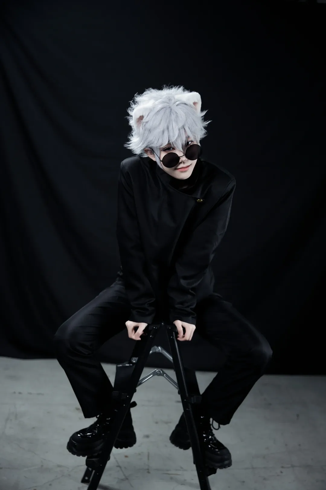 二次元, cosplay, 漫展场照, 咒术回战, 五条悟cos - 第9张