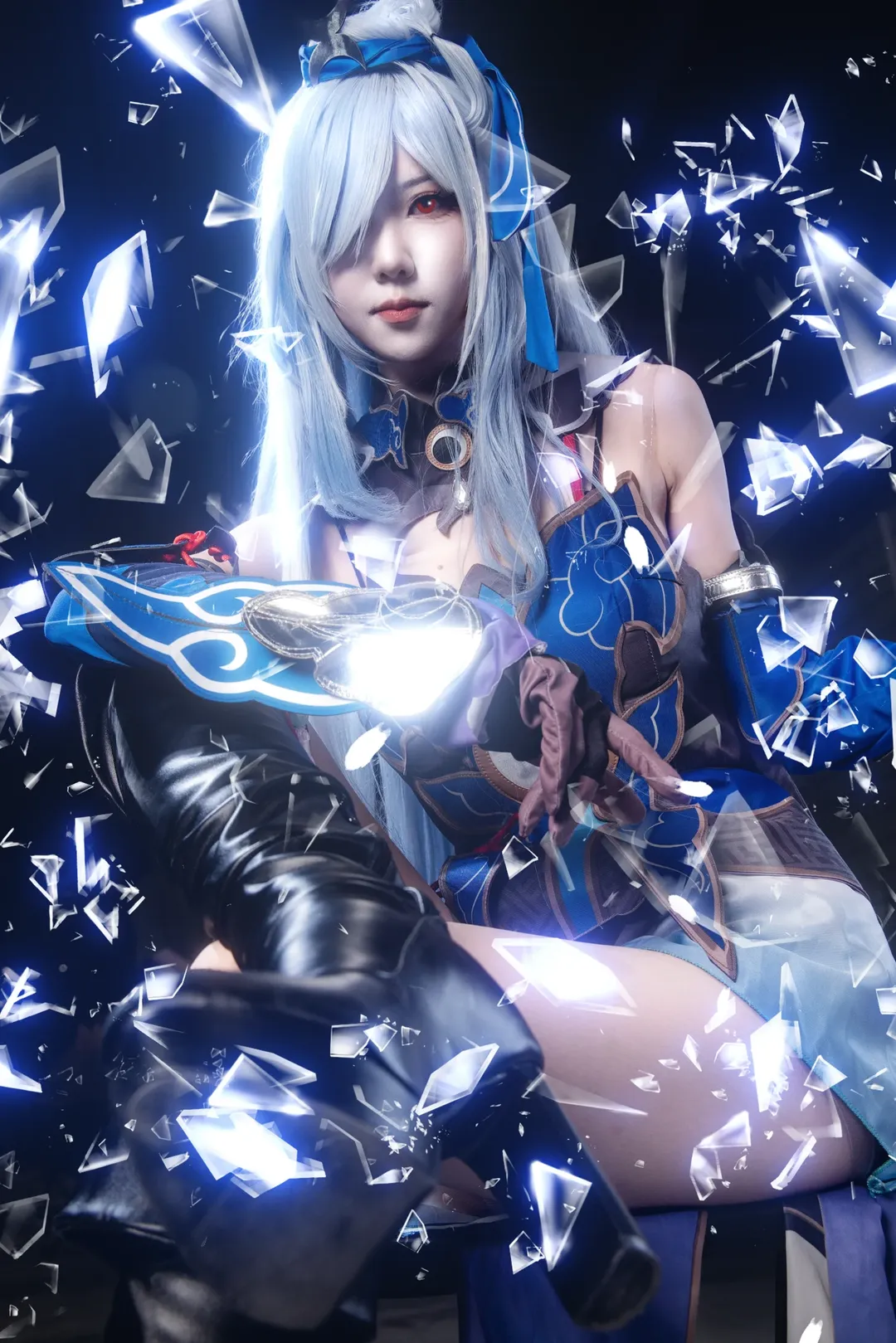 崩坏星穹铁道, 漫展场照, 二次元cosplay, 镜流cos, cos摄影分享 - 第2张
