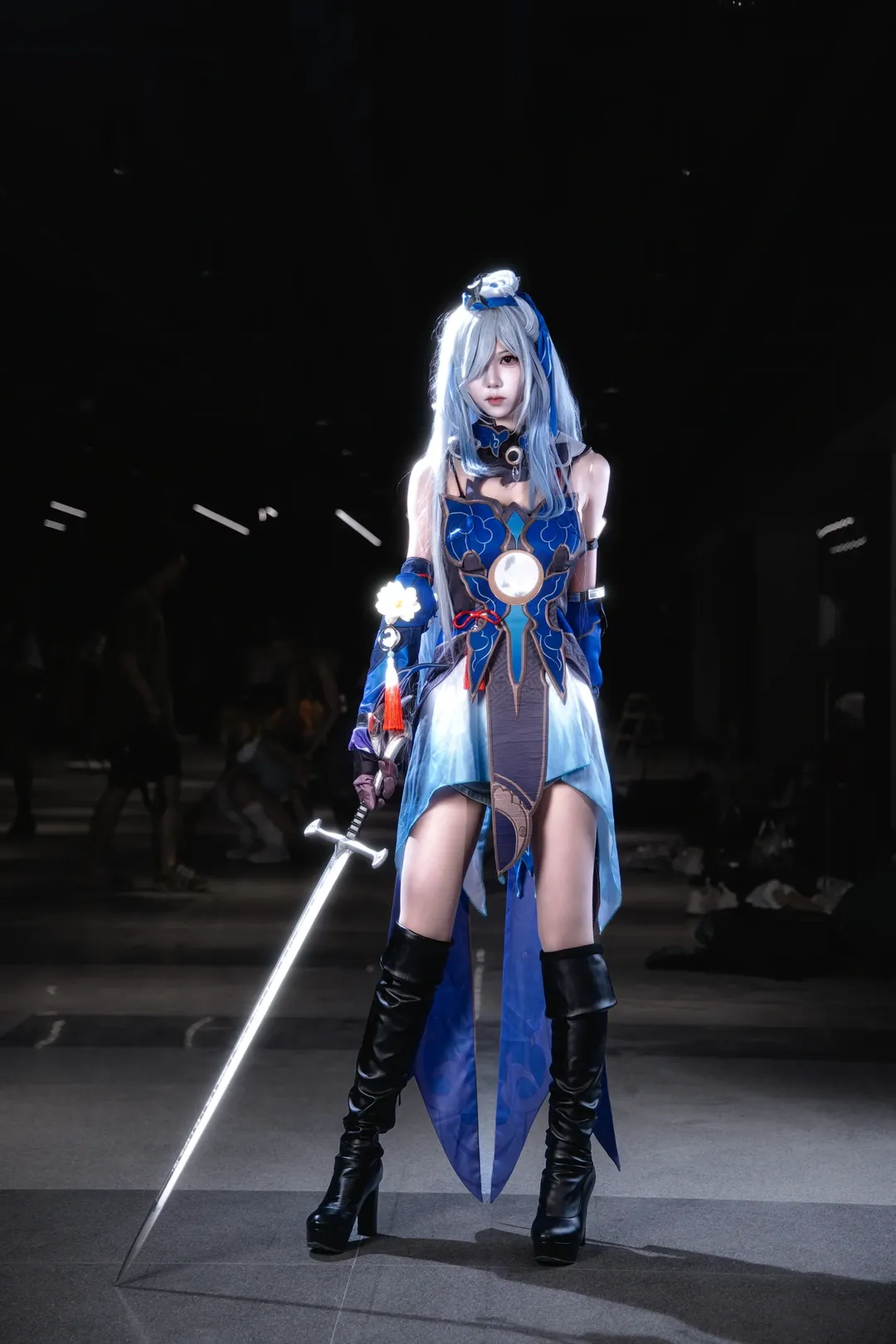 崩坏星穹铁道, 漫展场照, 二次元cosplay, 镜流cos, cos摄影分享 - 第4张