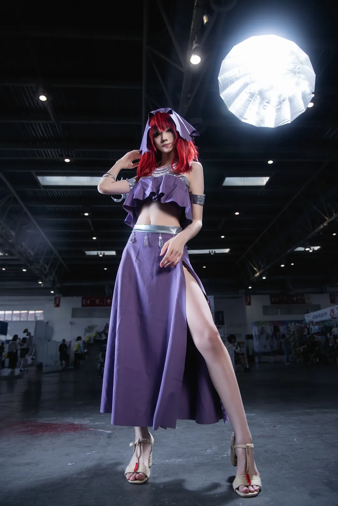 漫展場照, 狐妖小紅娘, cosplay返圖, 北京ido漫展, 歡都落蘭cos - 第4張