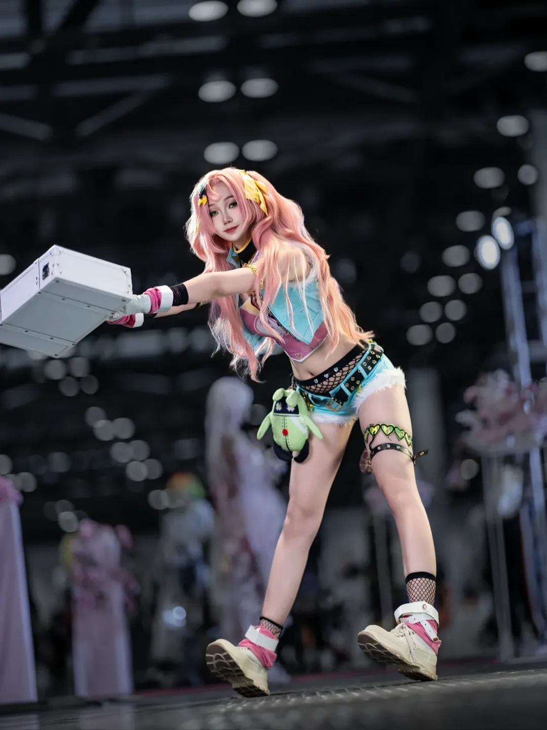 绝区零, 漫展返图, 二次元cosplay, 妮可cos, 渔网袜穿搭 - 第1张