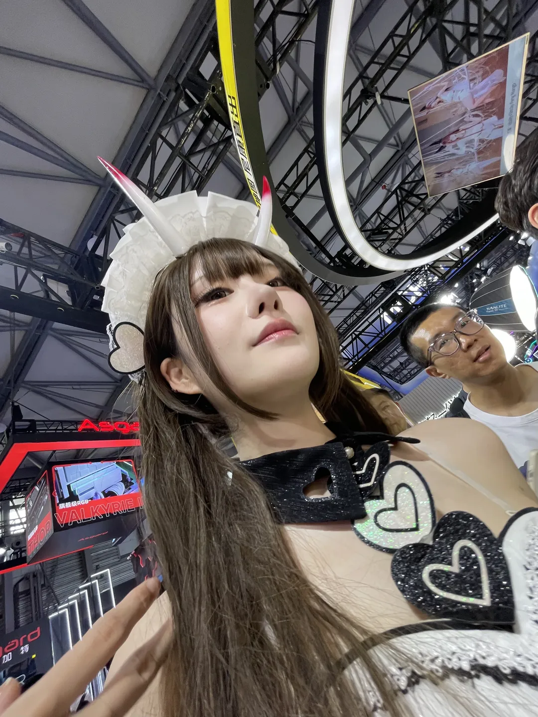cosplay, Anime convention, Maid outfit, Stockings, 2025 ChinaJoy