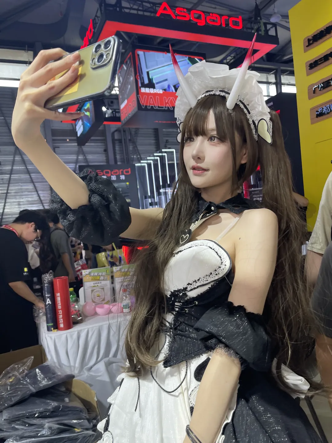 cosplay, 漫展, 女仆装, 丝袜, 2025ChinaJoy - 第4张