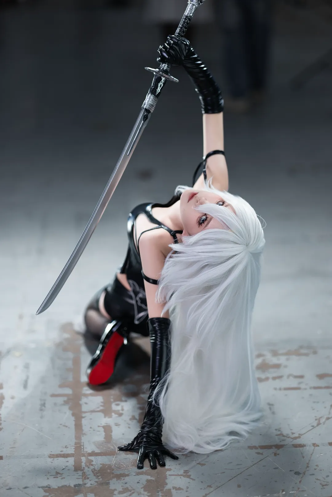 漫展场照, 尼尔机械纪元, A2cos, 黑丝cosplay, 北京ijoy - 第1张