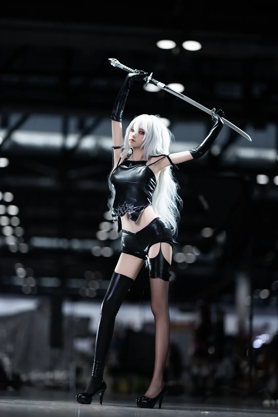 漫展场照, 尼尔机械纪元, A2cos, 黑丝cosplay, 北京ijoy - 第2张