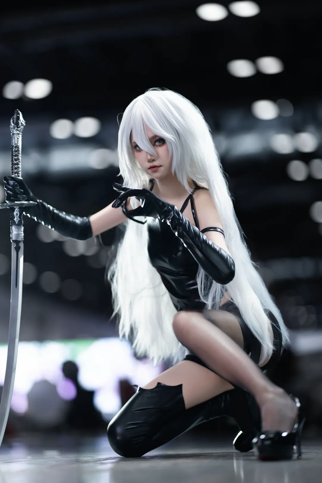 漫展場照, 尼爾機械紀元, A2cos, 黑絲cosplay, 北京ijoy