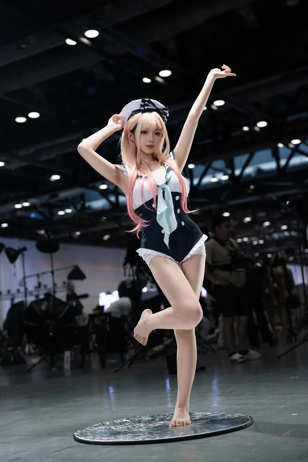 二次元, イベント写真, コスプレ撮影, 喜多川海夢コスプレ, セーラー服コスプレ