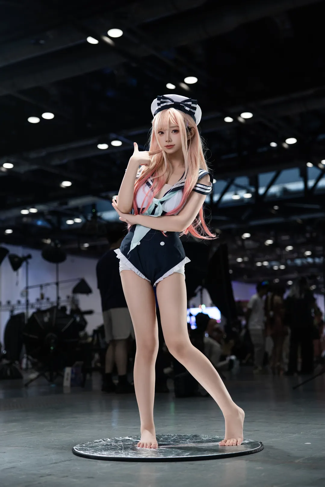 二次元, 漫展场照, cosplay摄影, 喜多川海梦cos, 水手服cos - 第3张