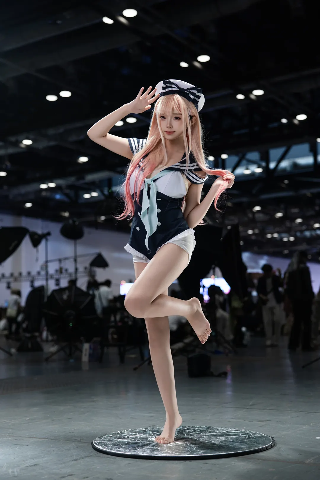 二次元, 漫展场照, cosplay摄影, 喜多川海梦cos, 水手服cos - 第4张