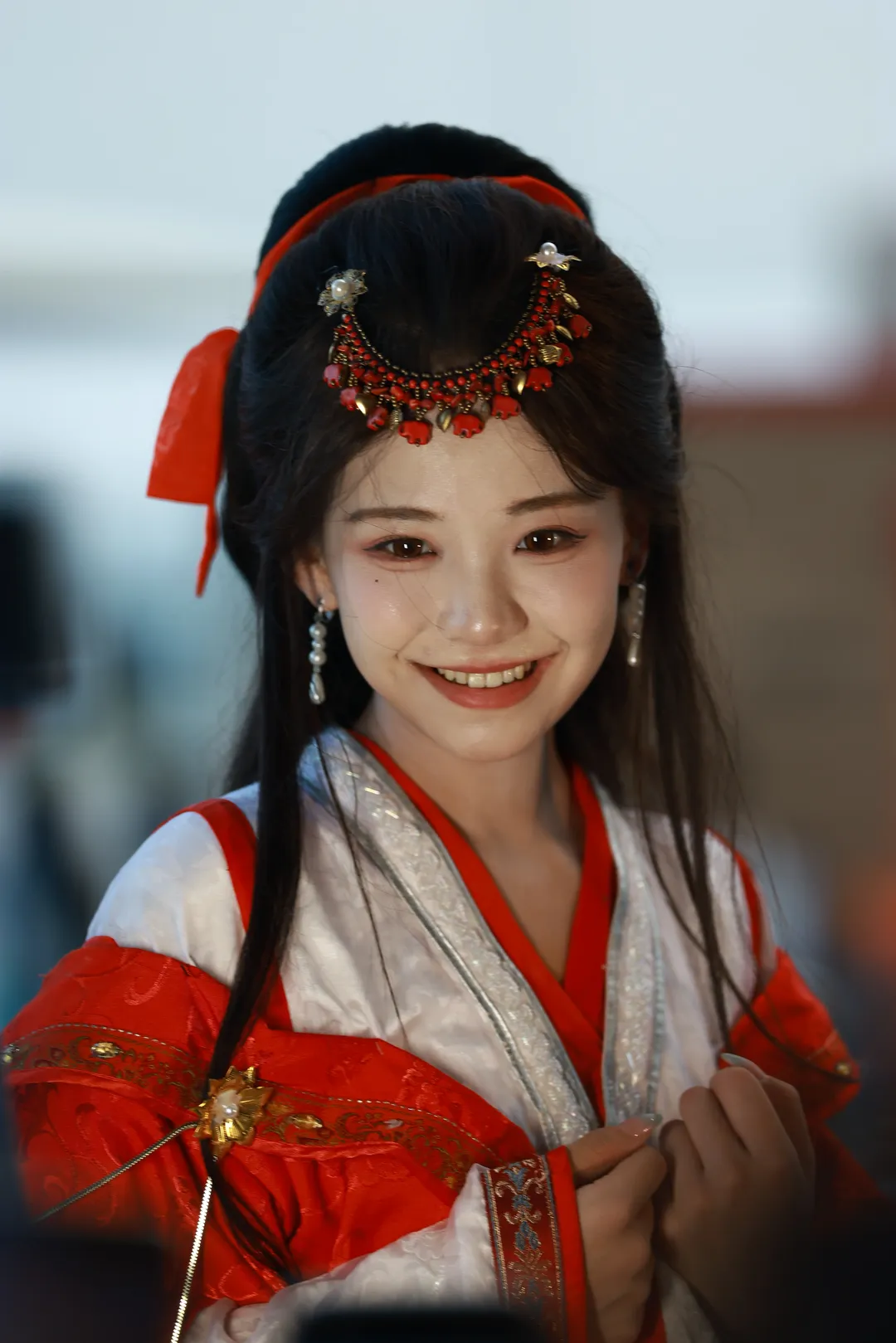 Anime convention cosplay, Anime convention daily life, Stocking outfit, 2026 ChinaJoy, Outdoor photography - Image 11