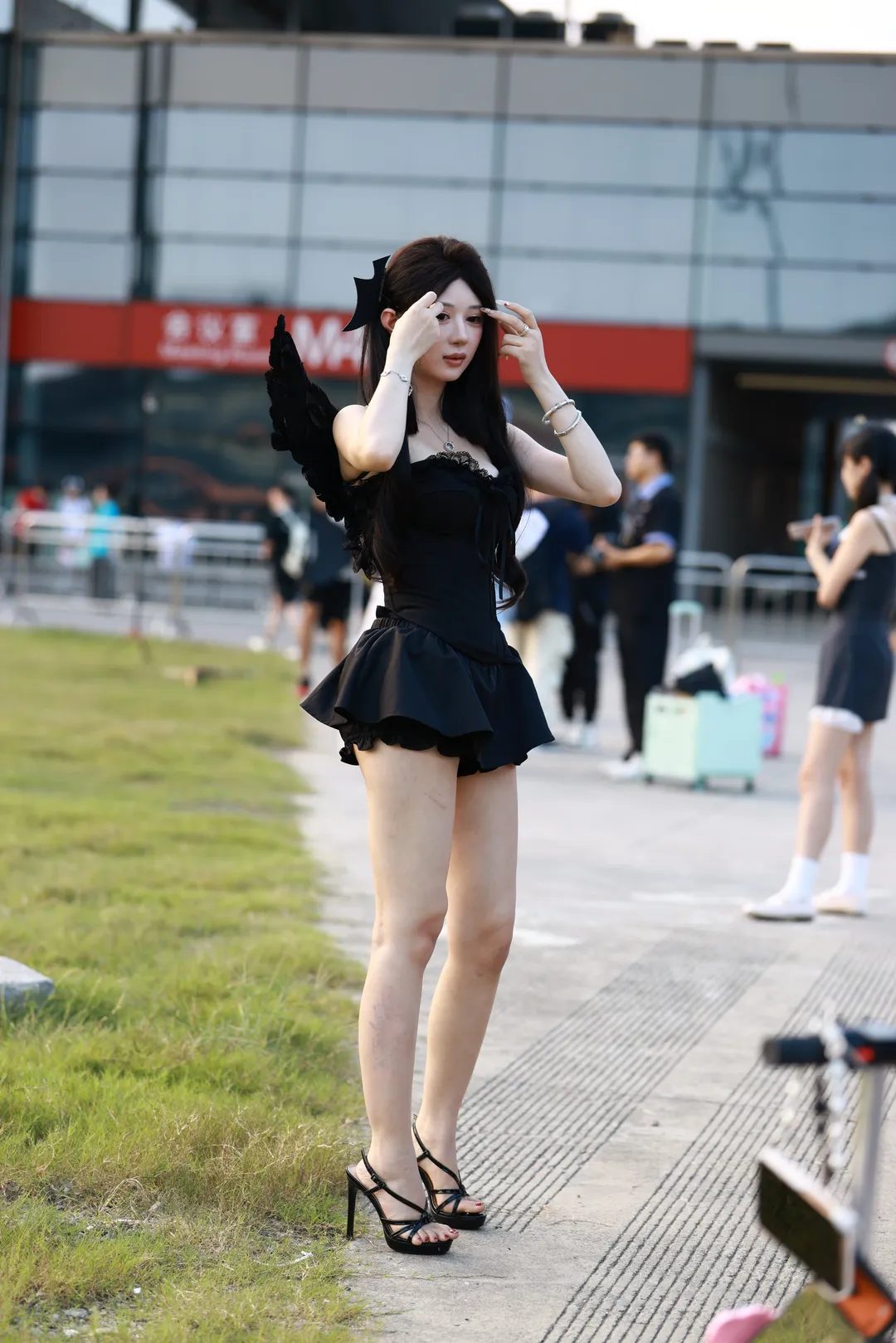 漫展cosplay, 漫展日常, 絲襪穿搭, 2026ChinaJoy, 外場攝影