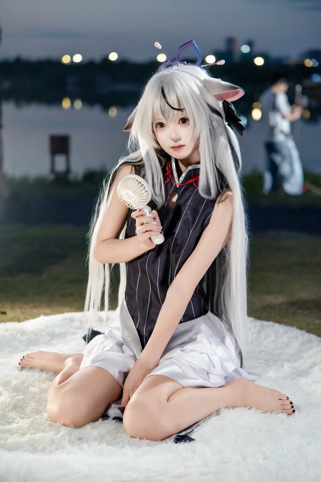ブルーアーカイブ, 夜景撮影, 二次元コスプレ, 世界線アニメイベント, ココナコスプレ - 2枚目