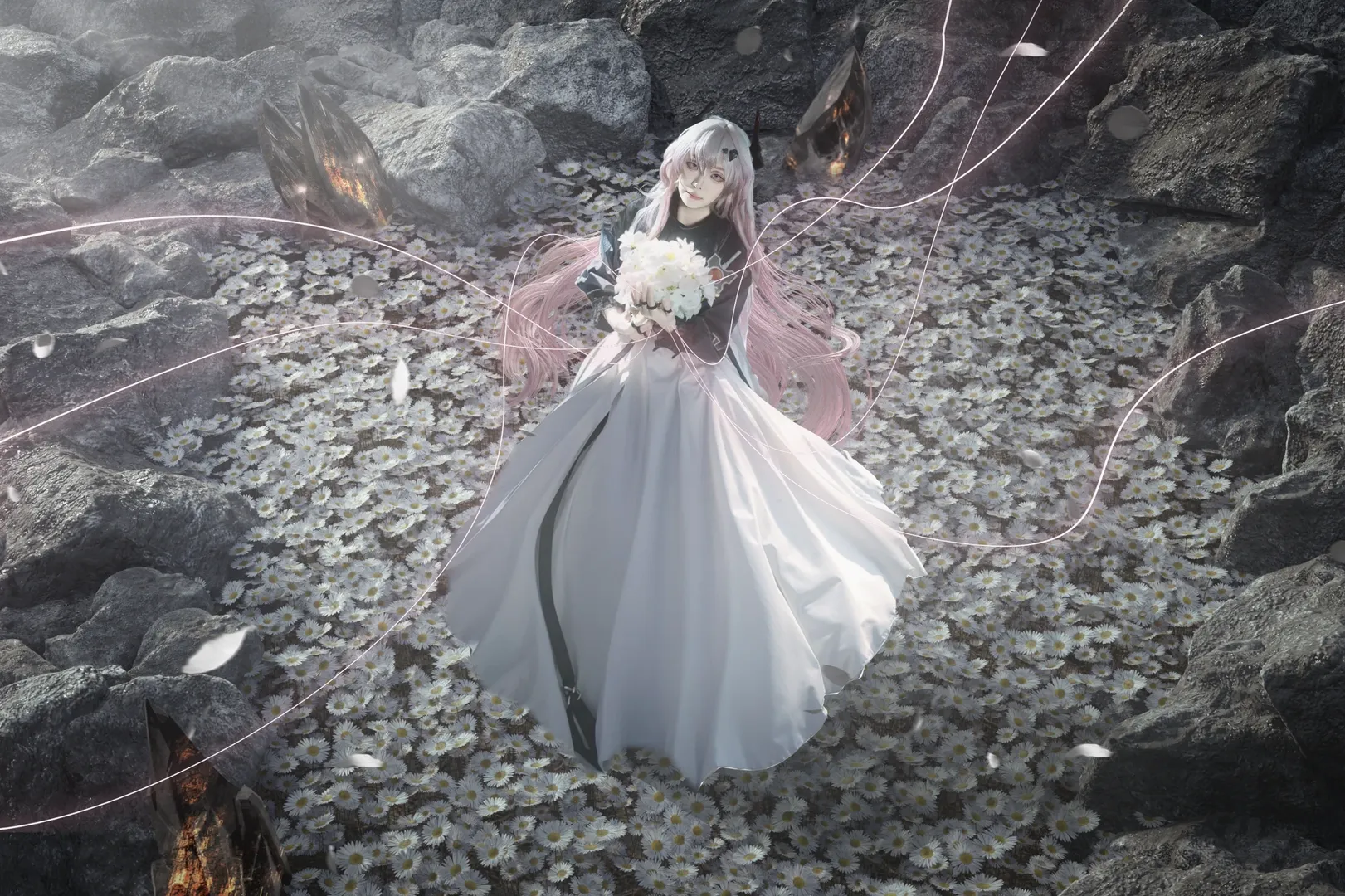 cosplay, 花海摄影, 明日方舟, 特蕾西娅cos, 魔王cos