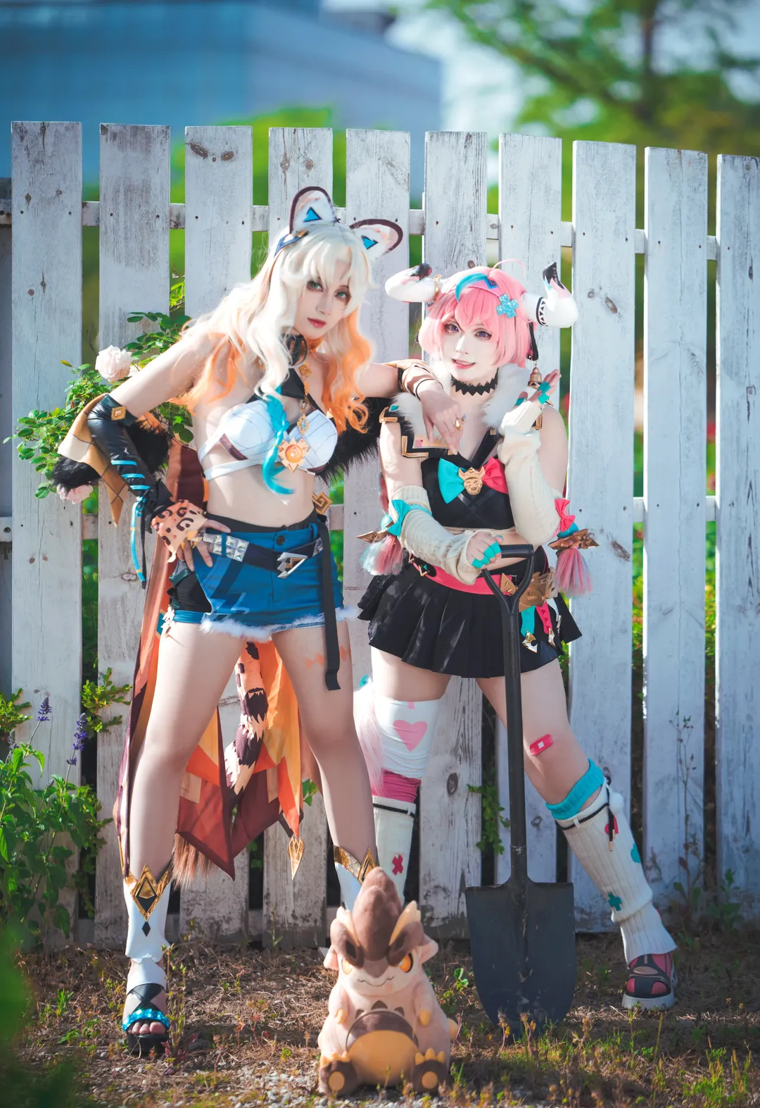 原神, cosplay, 瓦雷莎cos, 希诺宁cos, 纳塔生活 - 第3张