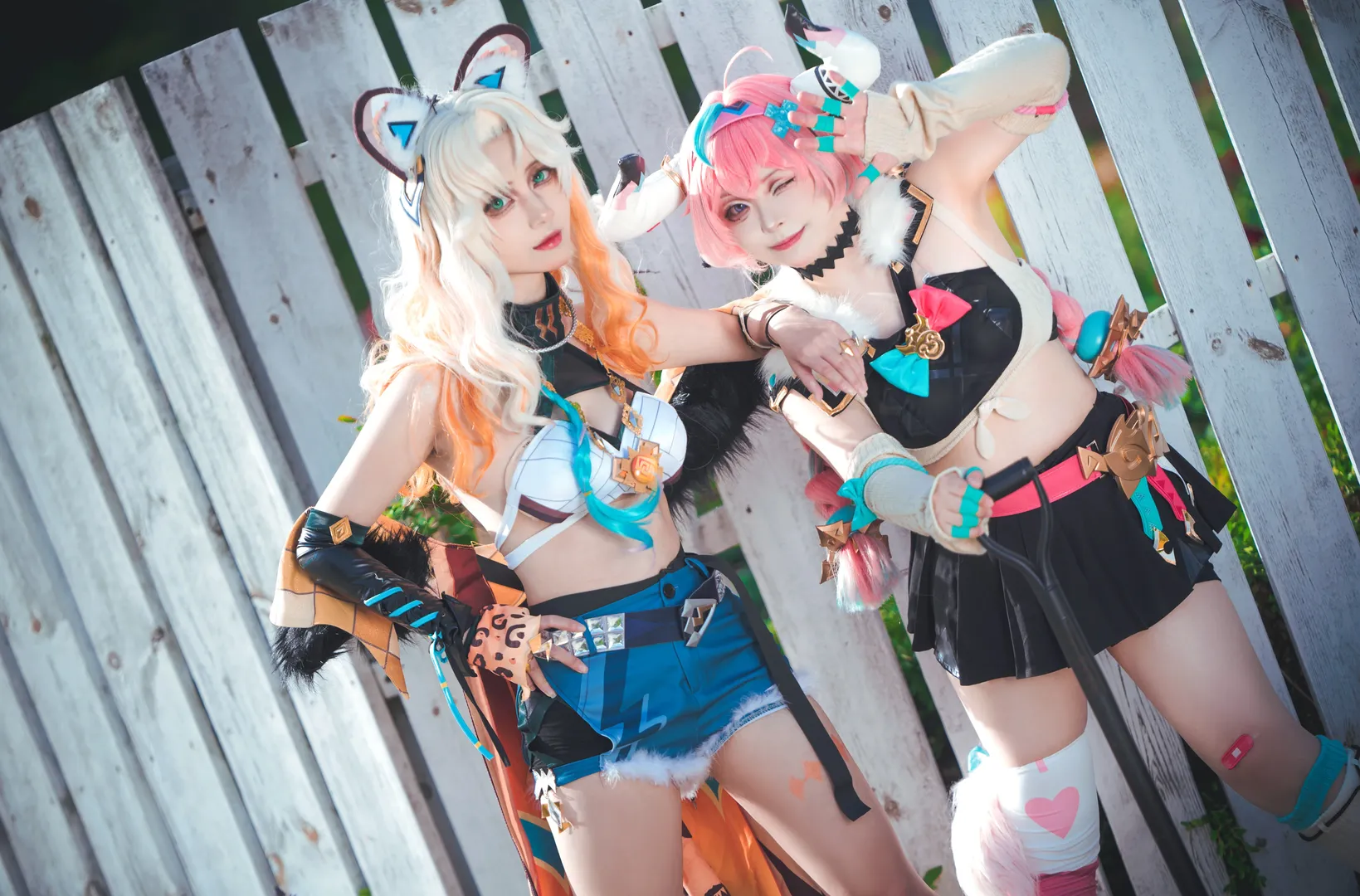 原神, cosplay, 瓦雷莎cos, 希诺宁cos, 纳塔生活 - 第4张