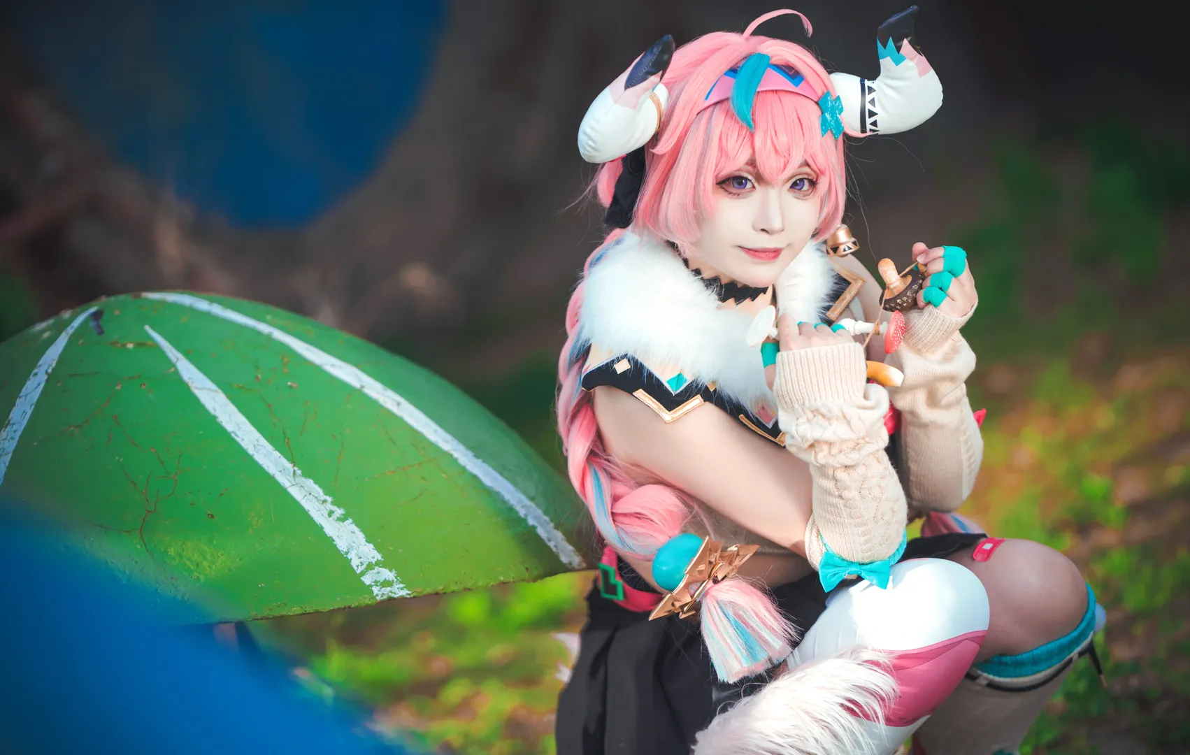 原神, cosplay, 瓦雷莎cos, 希诺宁cos, 纳塔生活 - 第5张