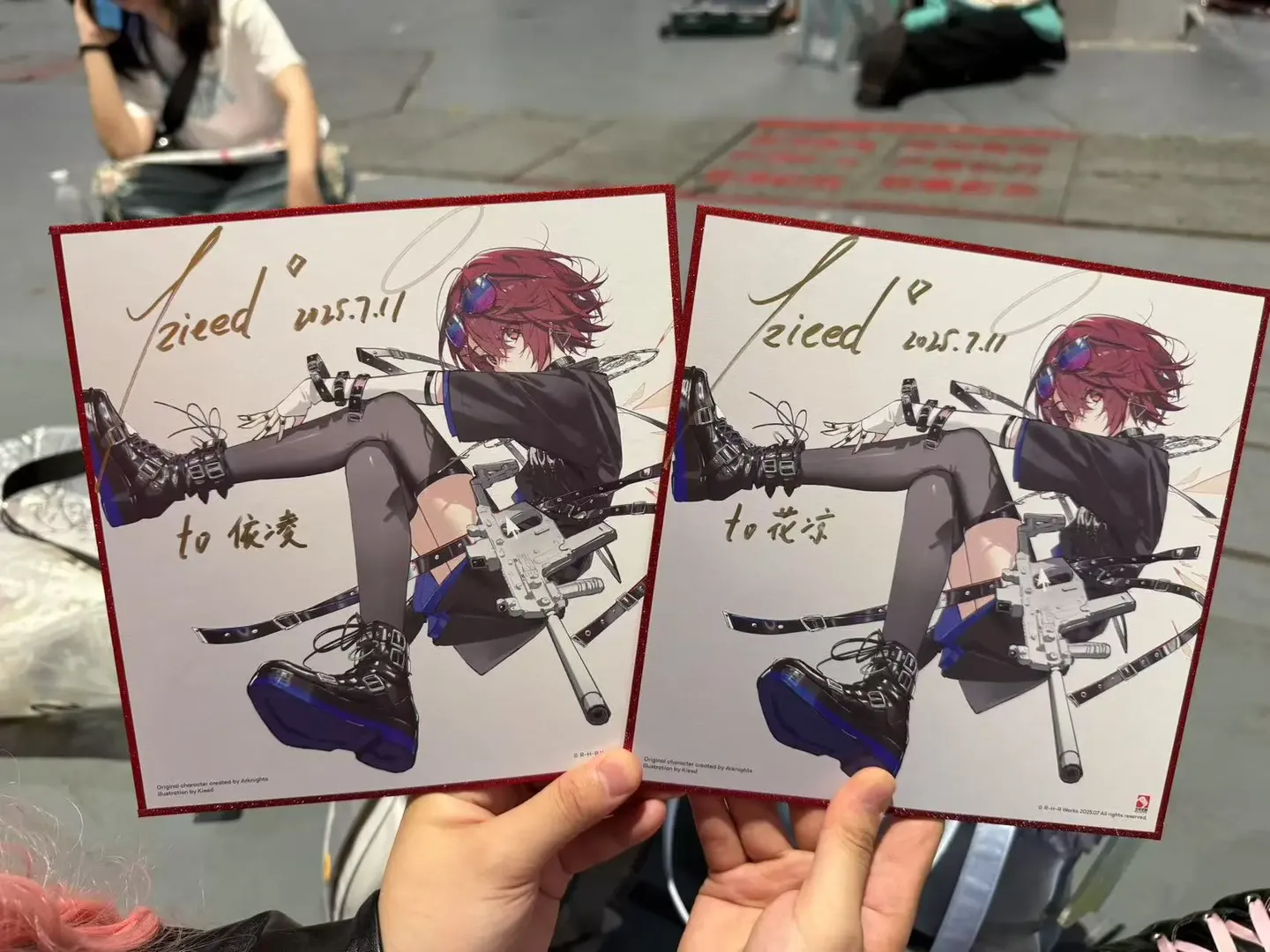 cosplay, 明日方舟, 蕾缪安cos, bw漫展, 签售色纸 - 第5张