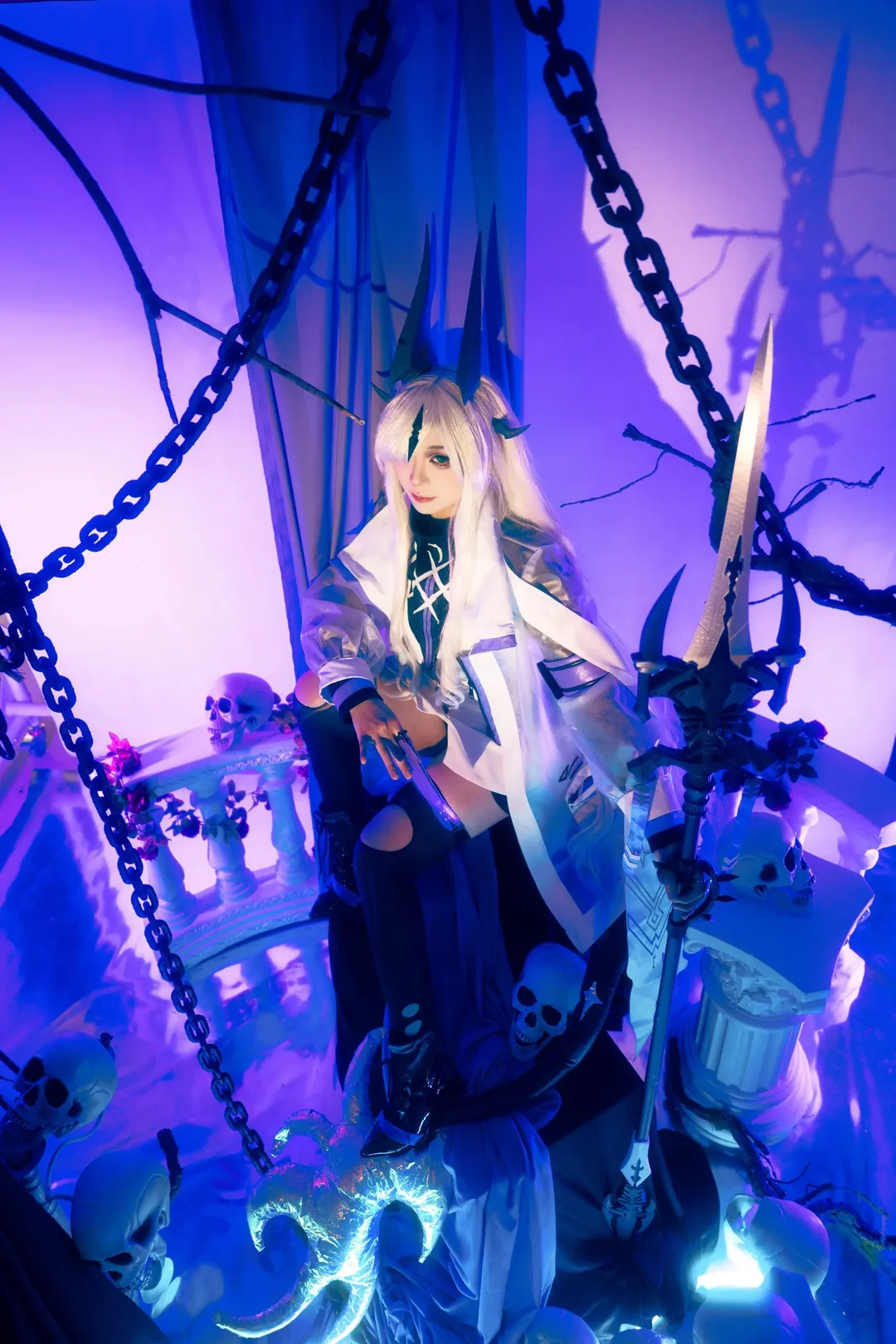 コスプレ, アークナイツ, ストッキング, ネクラス コスプレ, エブラナ