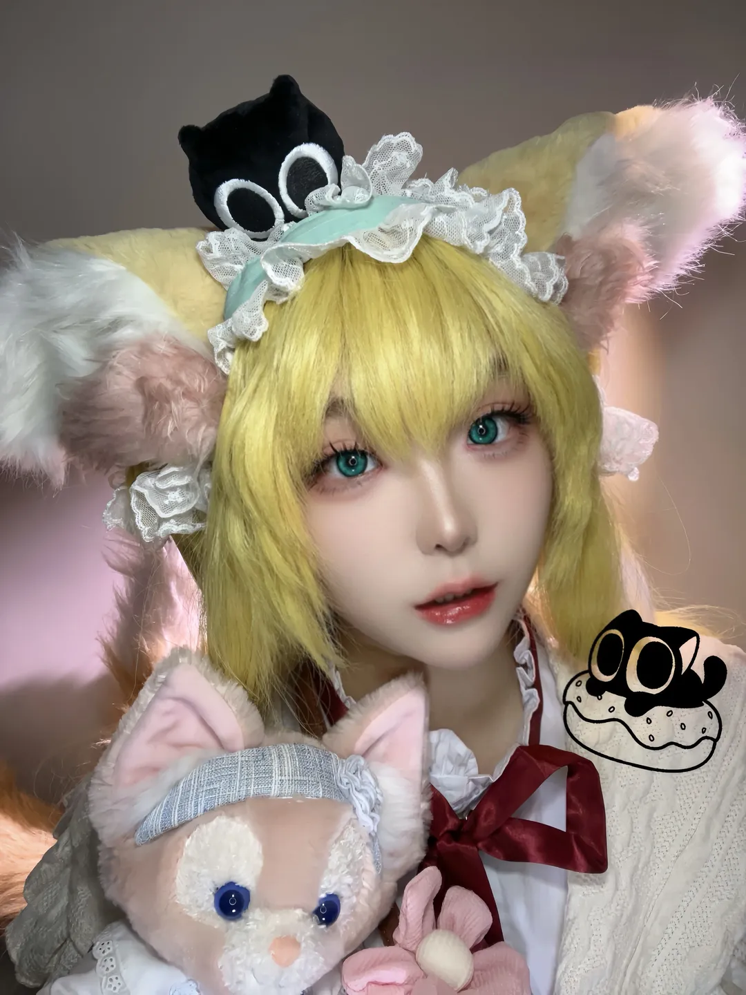 二次元, 明日方舟, 铃兰cos, 兽耳娘, 罗小黑联动