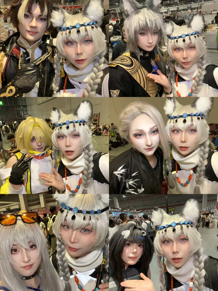 Convention photos, First Snow cosplay, Arknights, CPSP Anime Convention, Animal ears - Image 3