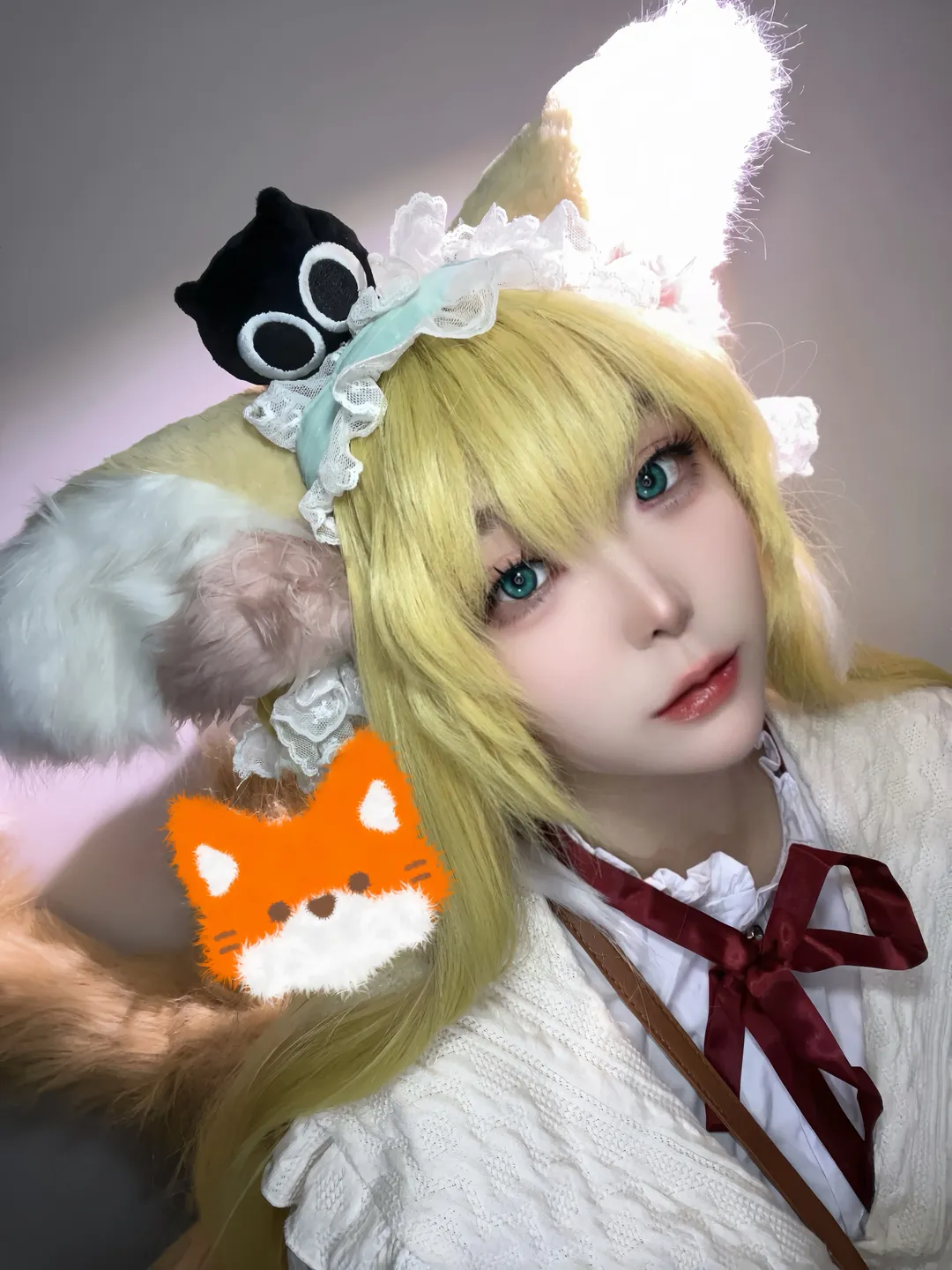 明日方舟, 铃兰cos, 兽耳, 反常光谱, 毛绒尾巴 - 第1张