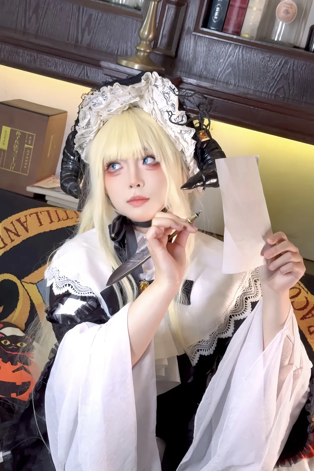 ゴシック風, アークナイツ, ハロウィーン, ナイチンゲール コスプレ, リズさん - 2枚目