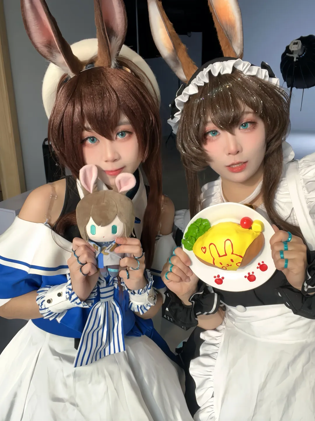 cosplay, 明日方舟, 阿米婭cos, 兔耳, 萌系
