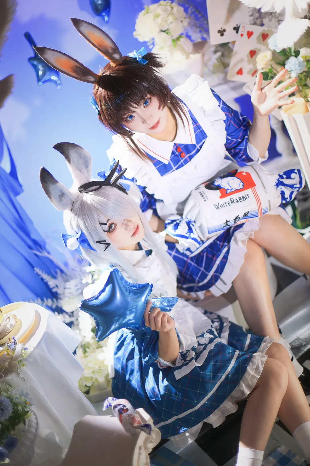 アークナイツ, アーミヤ コスプレ, コスプレ撮影, ホワイトラビット コラボ, フロストノヴァ コスプレ - 2枚目