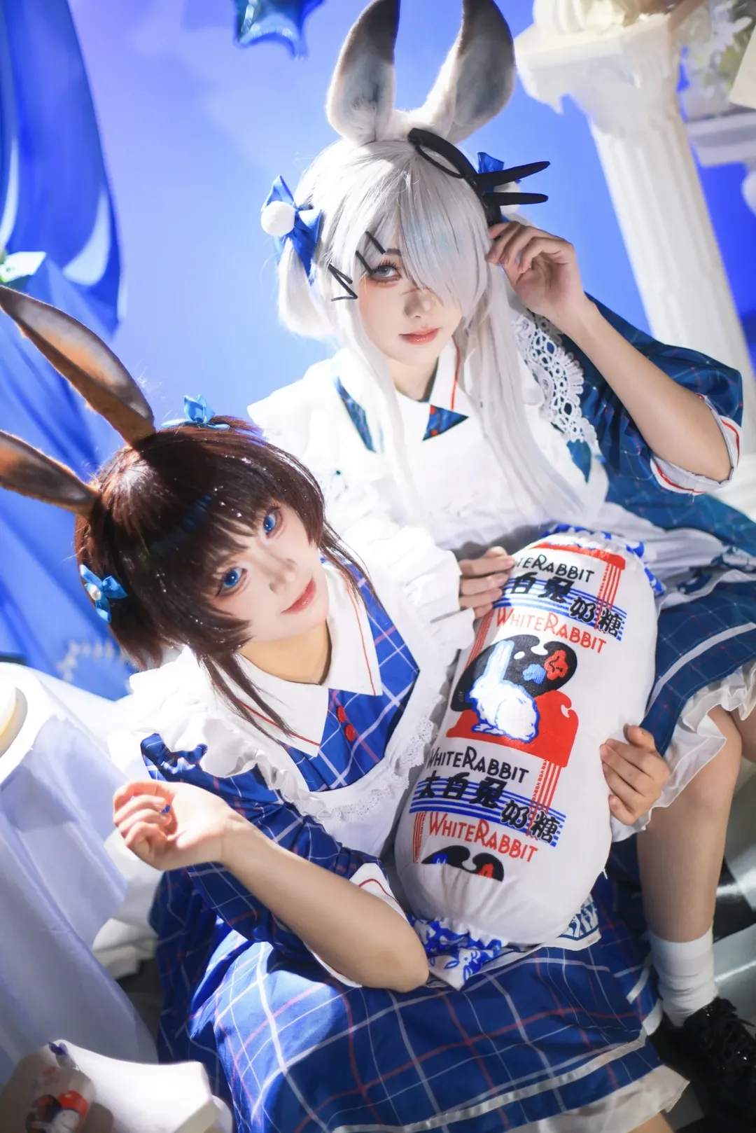 アークナイツ, アーミヤ コスプレ, コスプレ撮影, ホワイトラビット コラボ, フロストノヴァ コスプレ - 3枚目