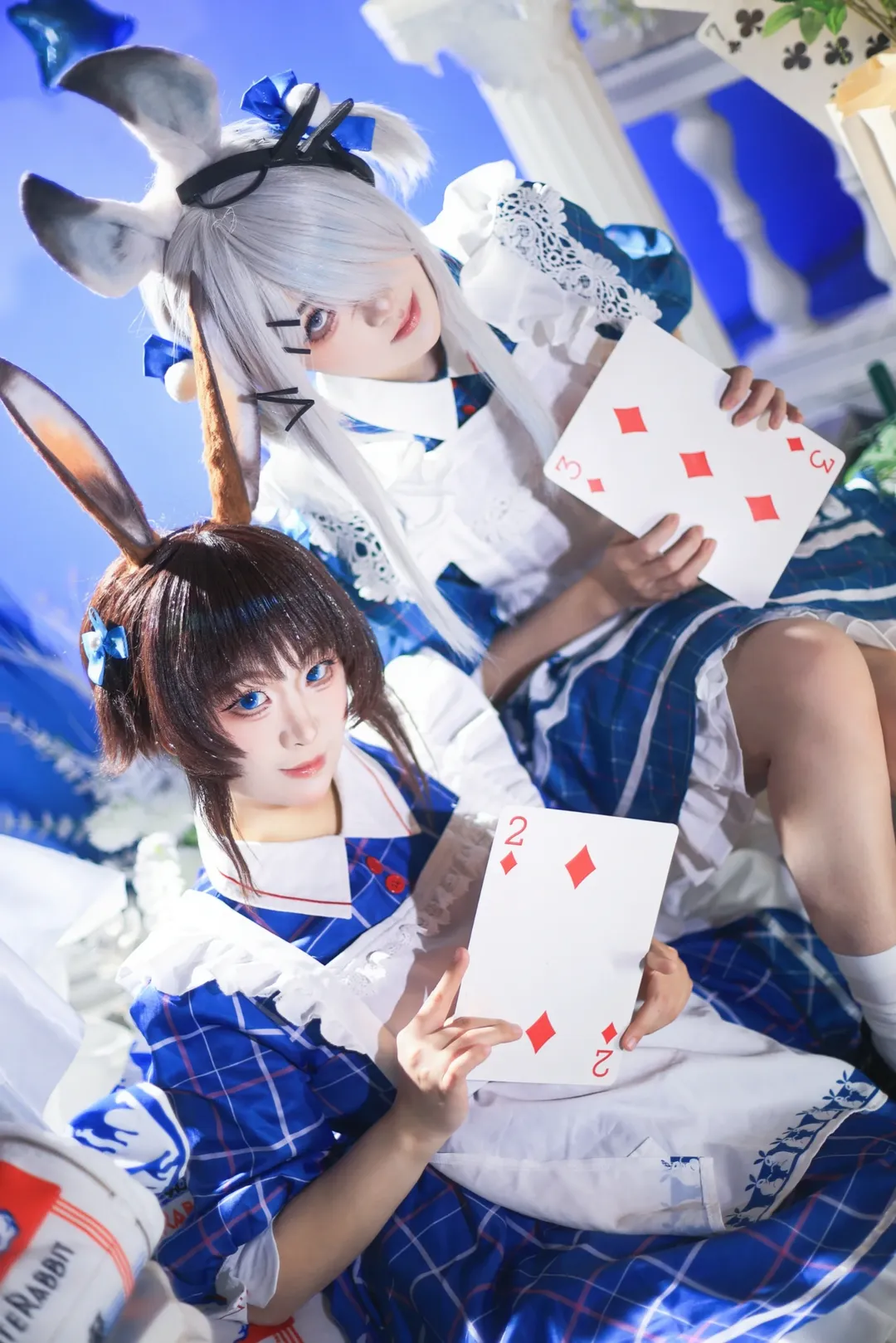アークナイツ, アーミヤ コスプレ, コスプレ撮影, ホワイトラビット コラボ, フロストノヴァ コスプレ - 4枚目
