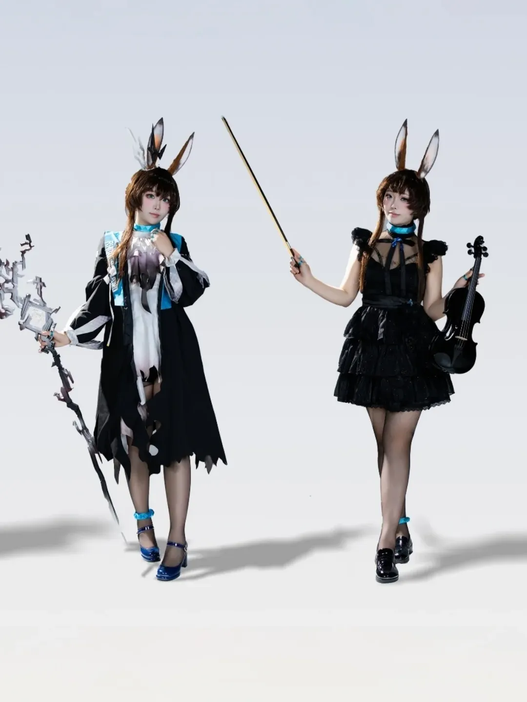 明日方舟, 阿米娅cos, cosplay丝袜, 未许之地, 阿米娅生日