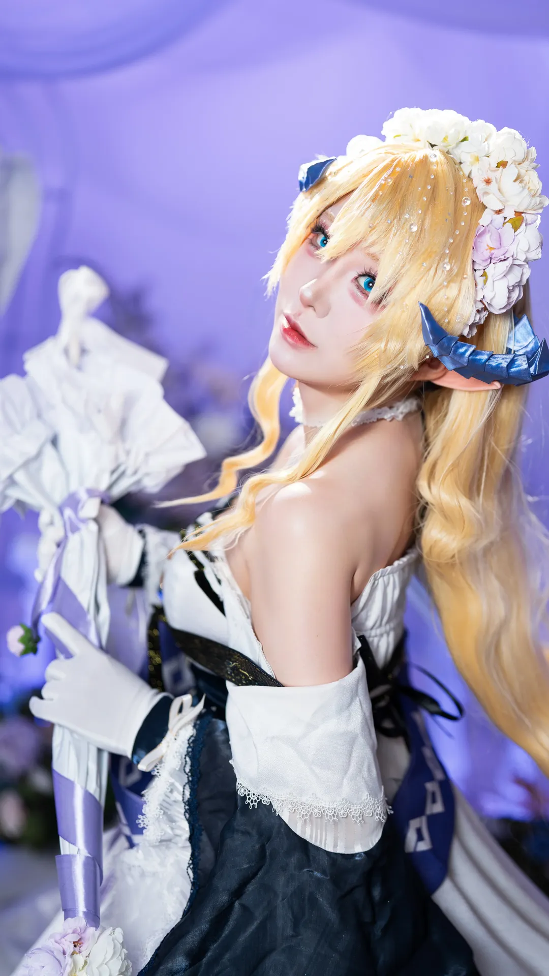 Arknights, Cosplay photography, Saileach cosplay, Appreciate Fragrance, Victorian dress