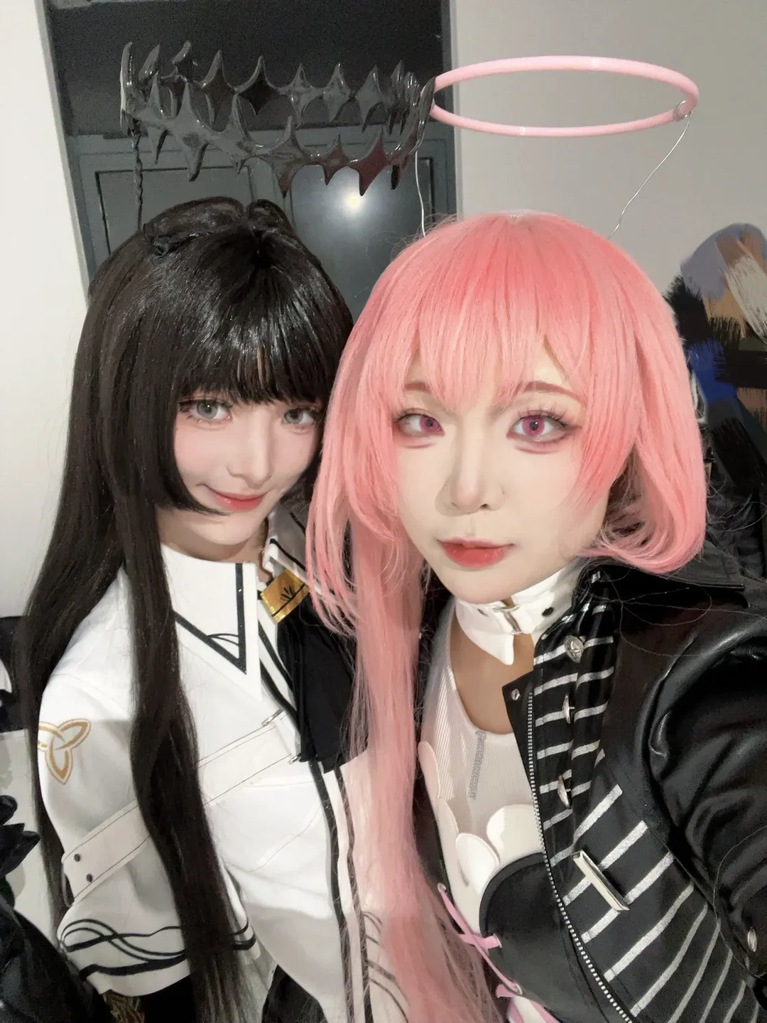 アークナイツ, ストッキング コスプレ, ヤセヌスの復讐譚, ラテラーノのサンクタ コスプレ, コスプレグループ撮影 - 4枚目