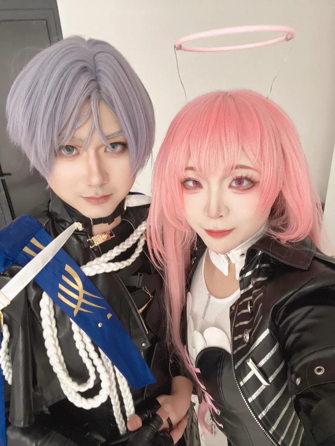 アークナイツ, ストッキング コスプレ, ヤセヌスの復讐譚, ラテラーノのサンクタ コスプレ, コスプレグループ撮影 - 7枚目