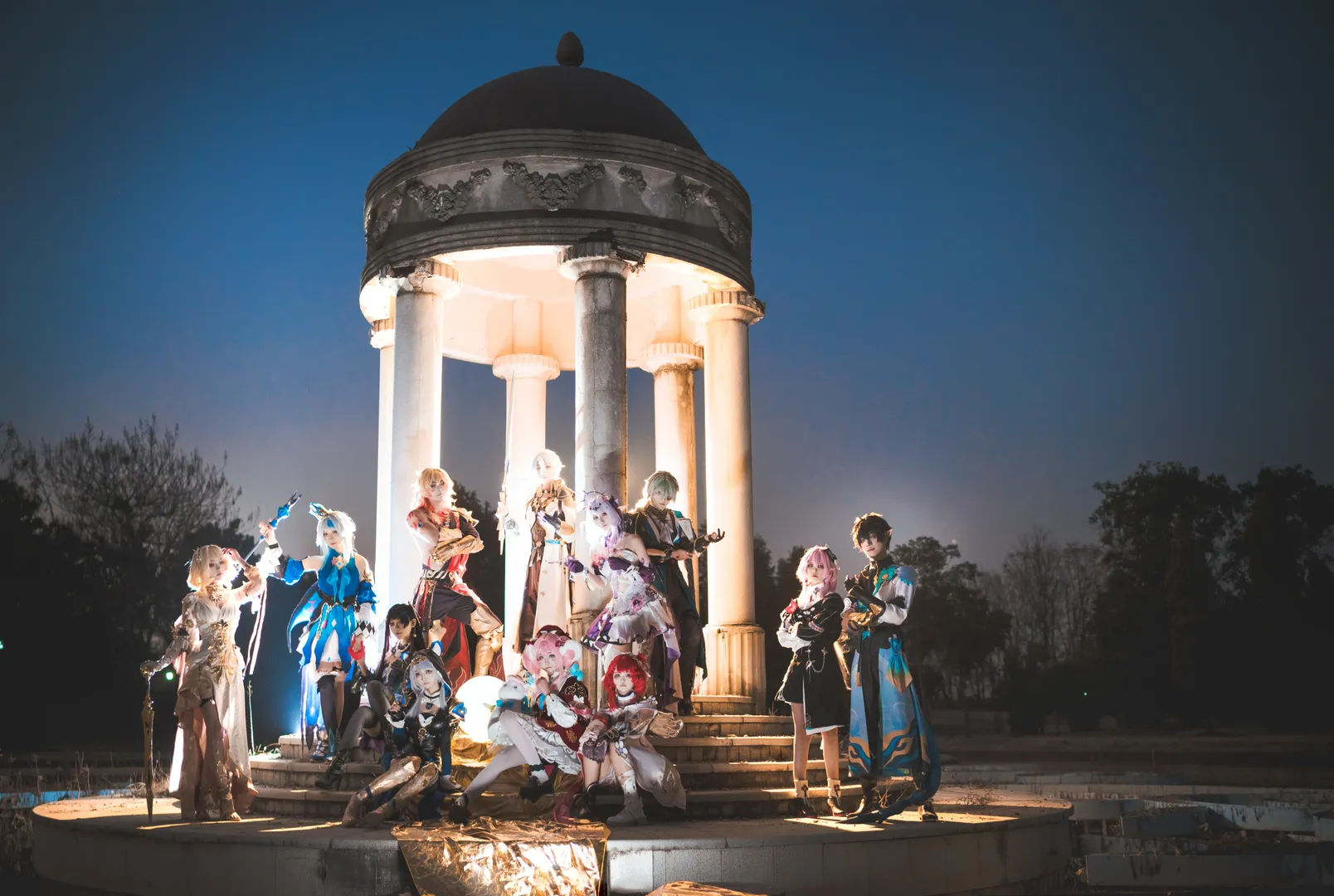 崩坏星穹铁道, 翁法罗斯, cosplay摄影, 黄金裔cos, 群像cos - 第10张