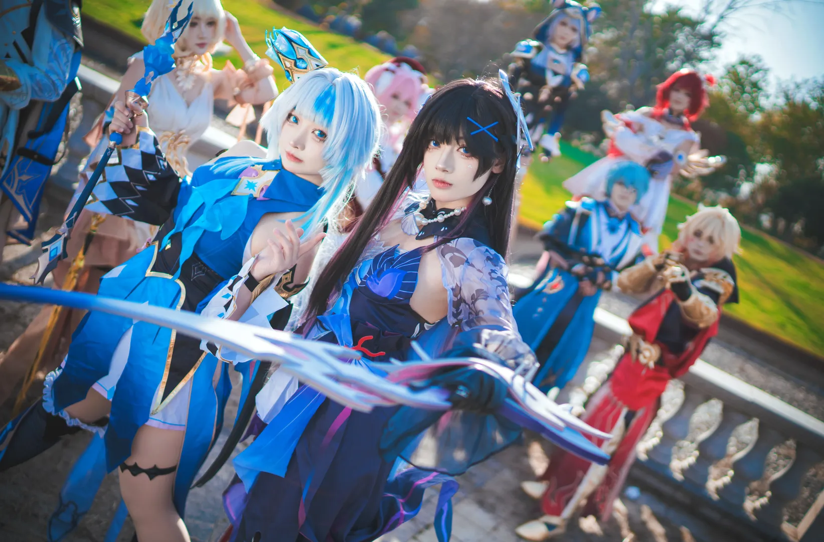 崩坏星穹铁道, 翁法罗斯, cosplay摄影, 黄金裔cos, 群像cos - 第4张