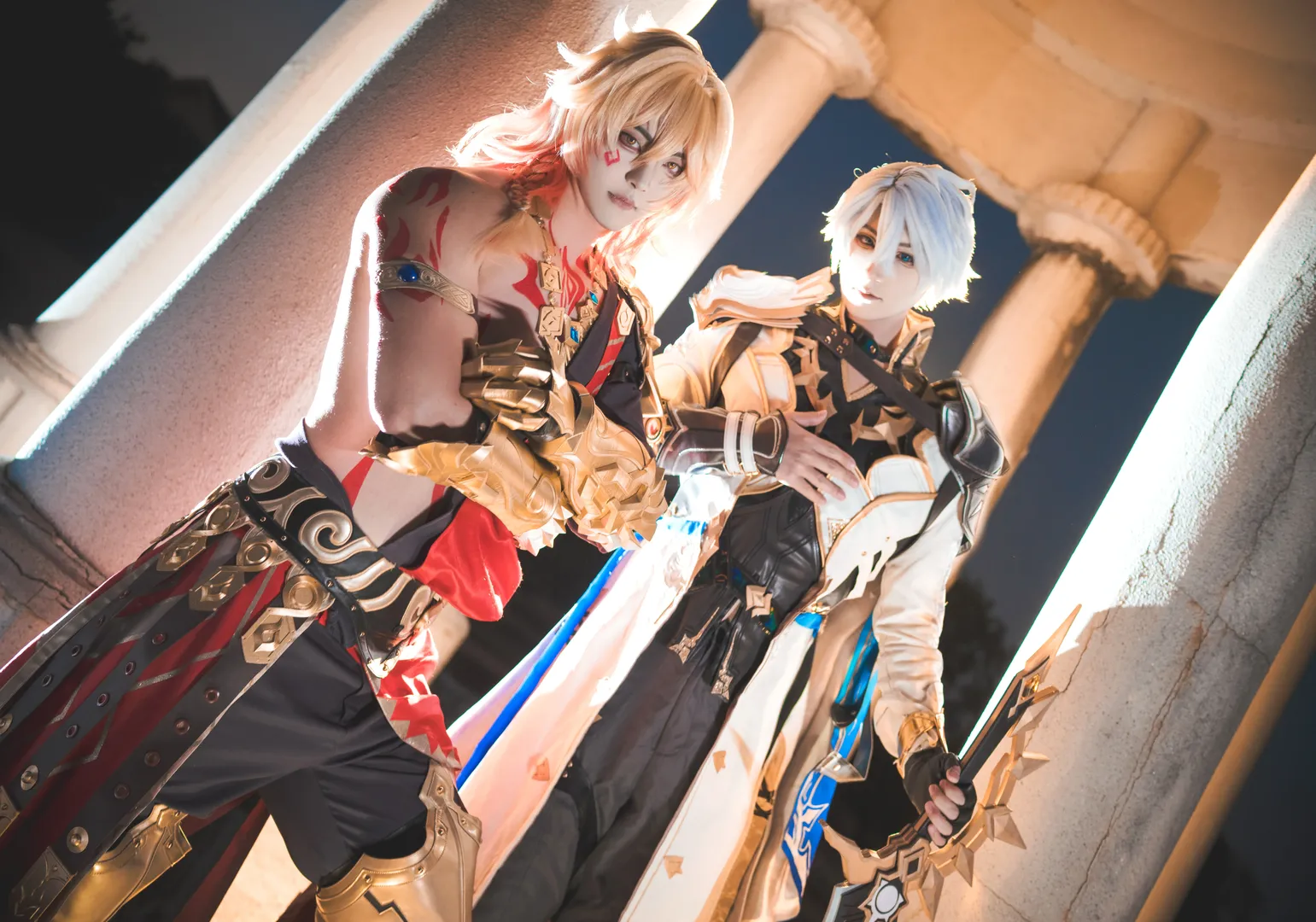 崩坏星穹铁道, 翁法罗斯, cosplay摄影, 黄金裔cos, 群像cos - 第6张