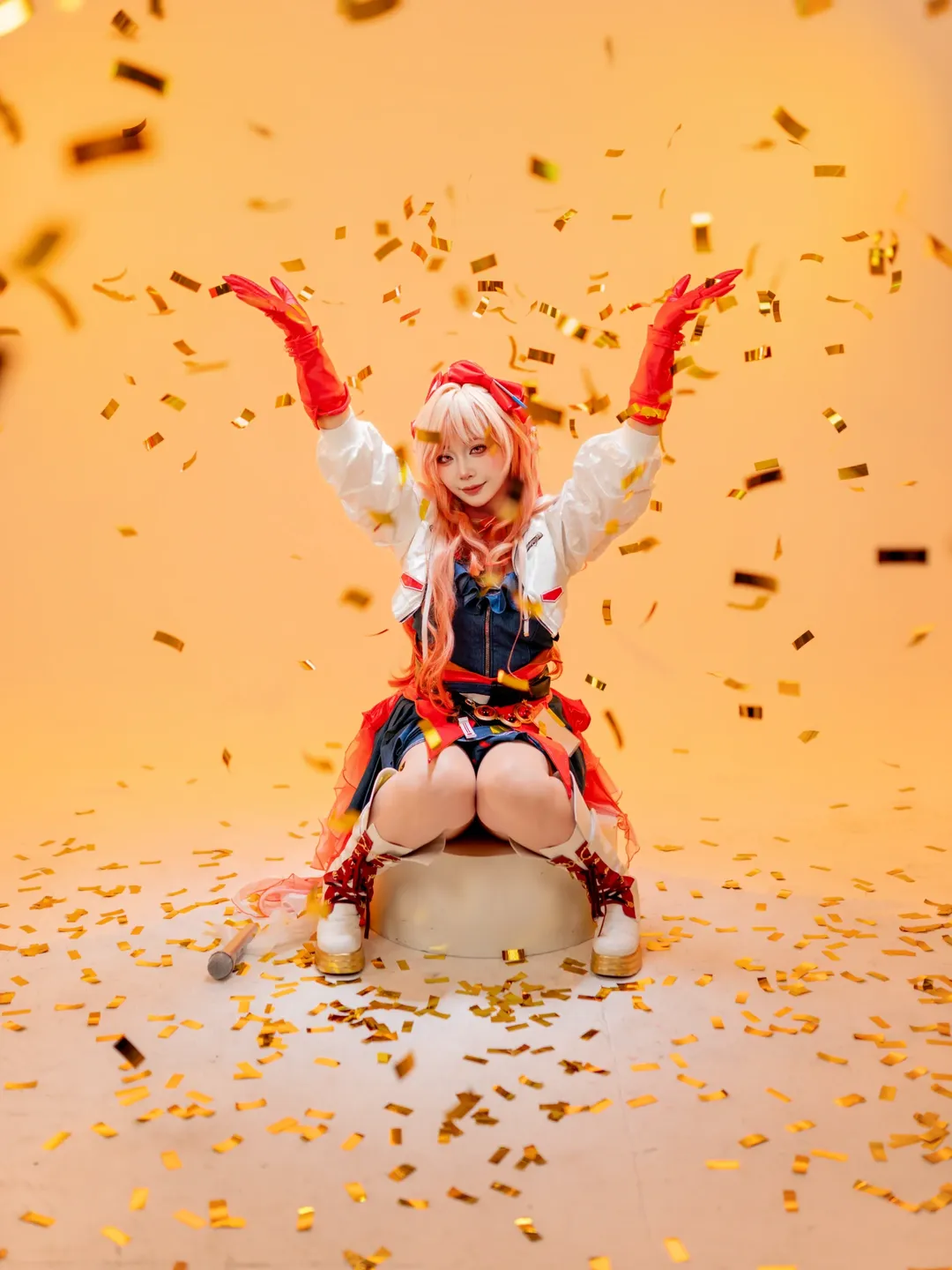 明日方舟, cosplay正片, 萌萌香cos, 舞台少女, 昭和偶像 - 第3张