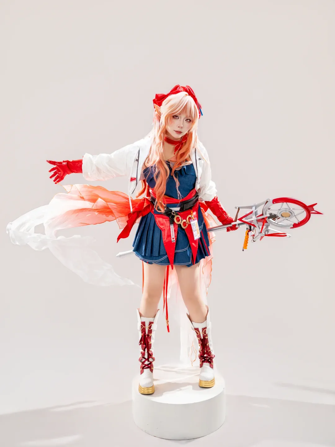 明日方舟, cosplay正片, 萌萌香cos, 舞台少女, 昭和偶像 - 第5张