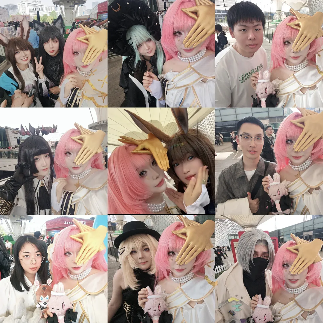 明日方舟, 音律联觉, 蕾缪安cos, cosplay日常, 线下漫展 - 第4张