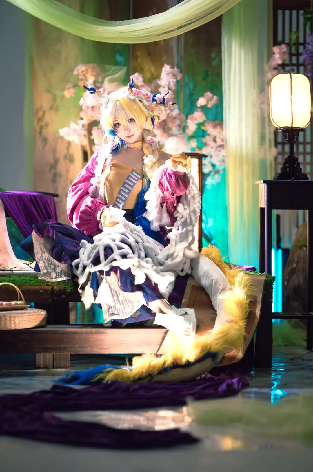 黍cos, 明日方舟, 春日宴, cosplay摄影, 相变临界 - 第1张