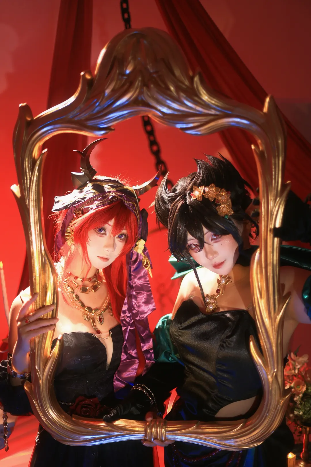 cosplay, 明日方舟, 史尔特尔cos, 隐德来希cos, 暗黑哥特风