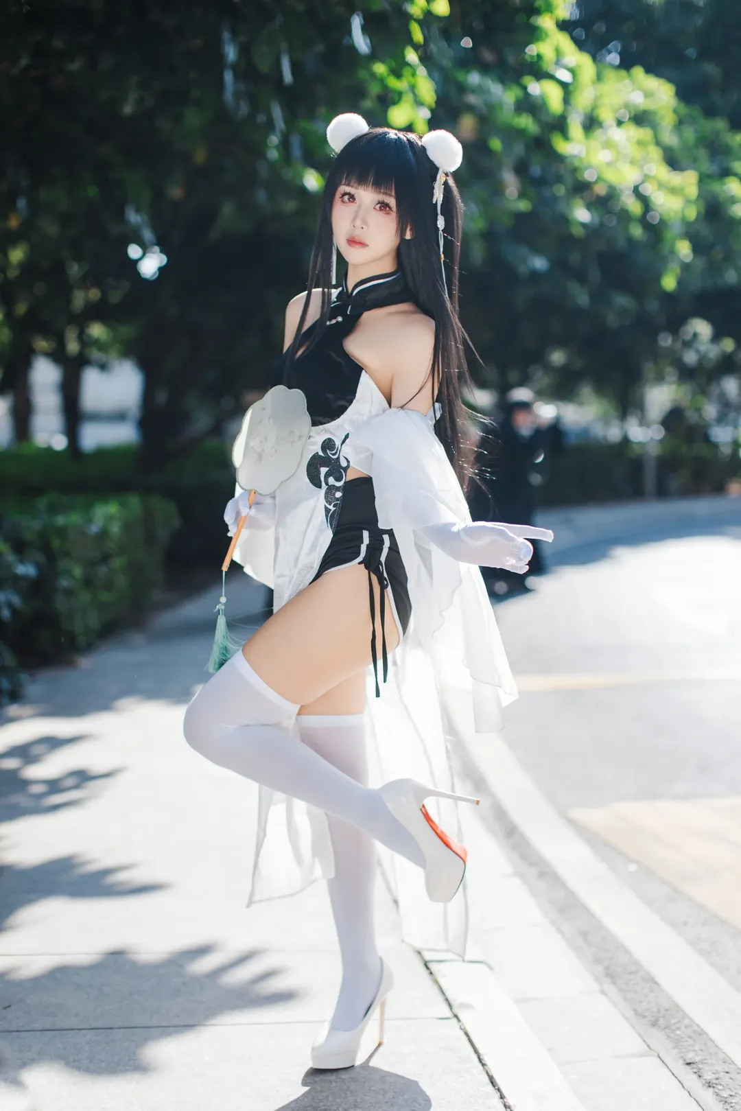 cosplay, 碧蓝航线, 萤火虫漫展, 白丝, 彼得史特拉塞cos - 第1张