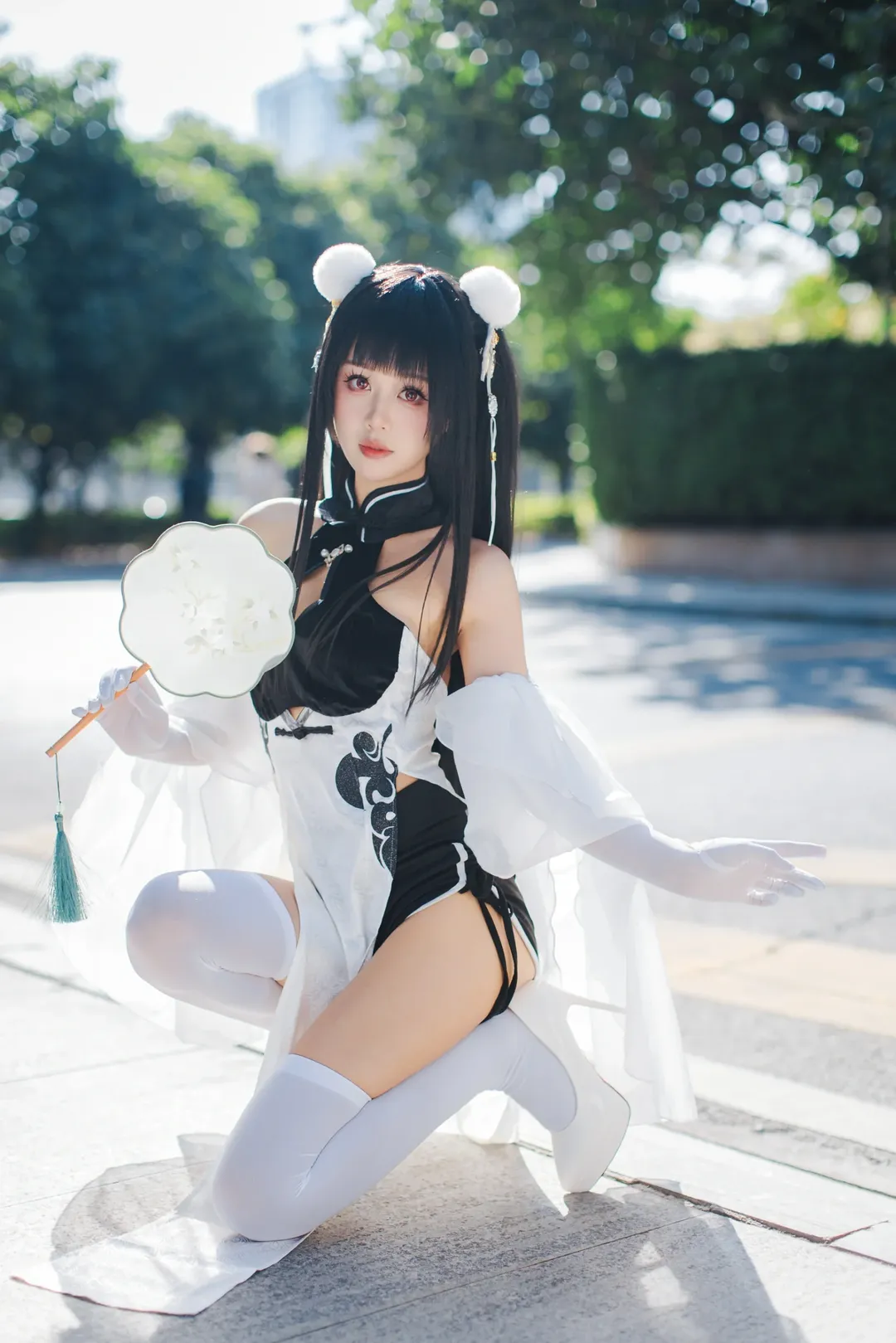 cosplay, Azur Lane, Firefly ACG Expo, White stockings, Peter Strasser cosplay