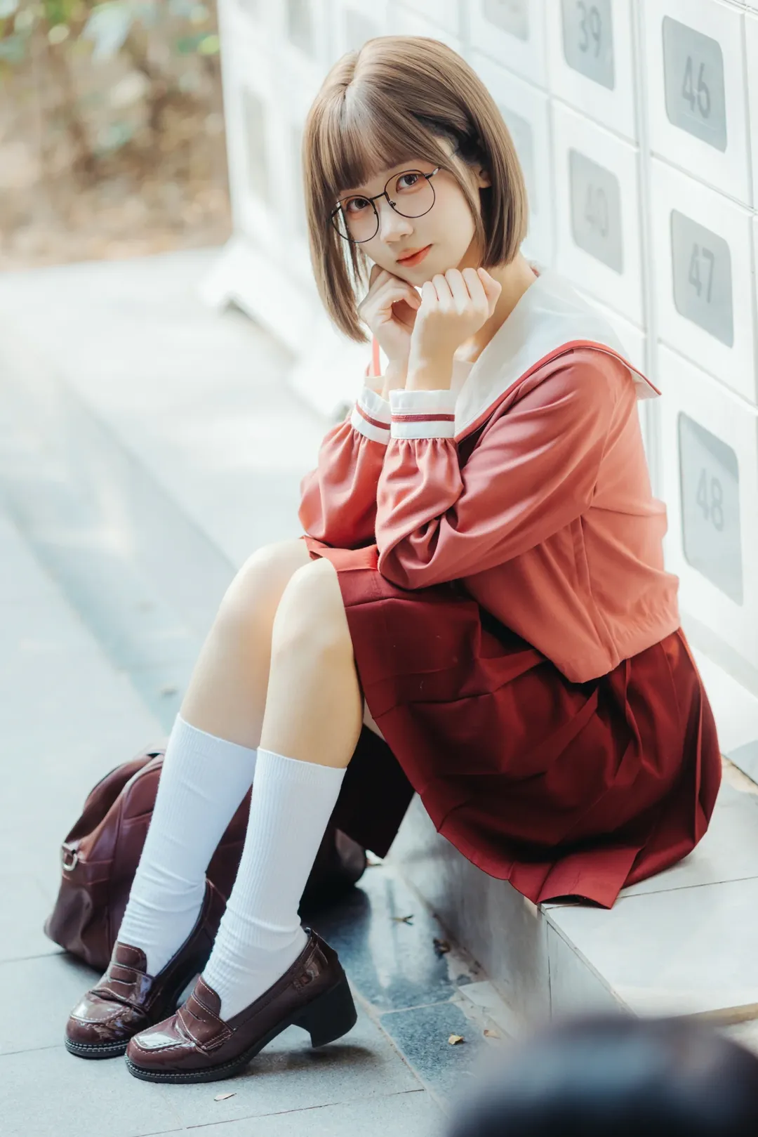 漫展返图, jk制服, 日系摄影, 眼镜娘, CPGZ07