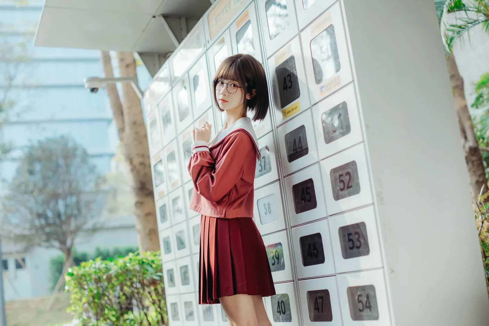 漫展返图, jk制服, 日系摄影, 眼镜娘, CPGZ07 - 第3张