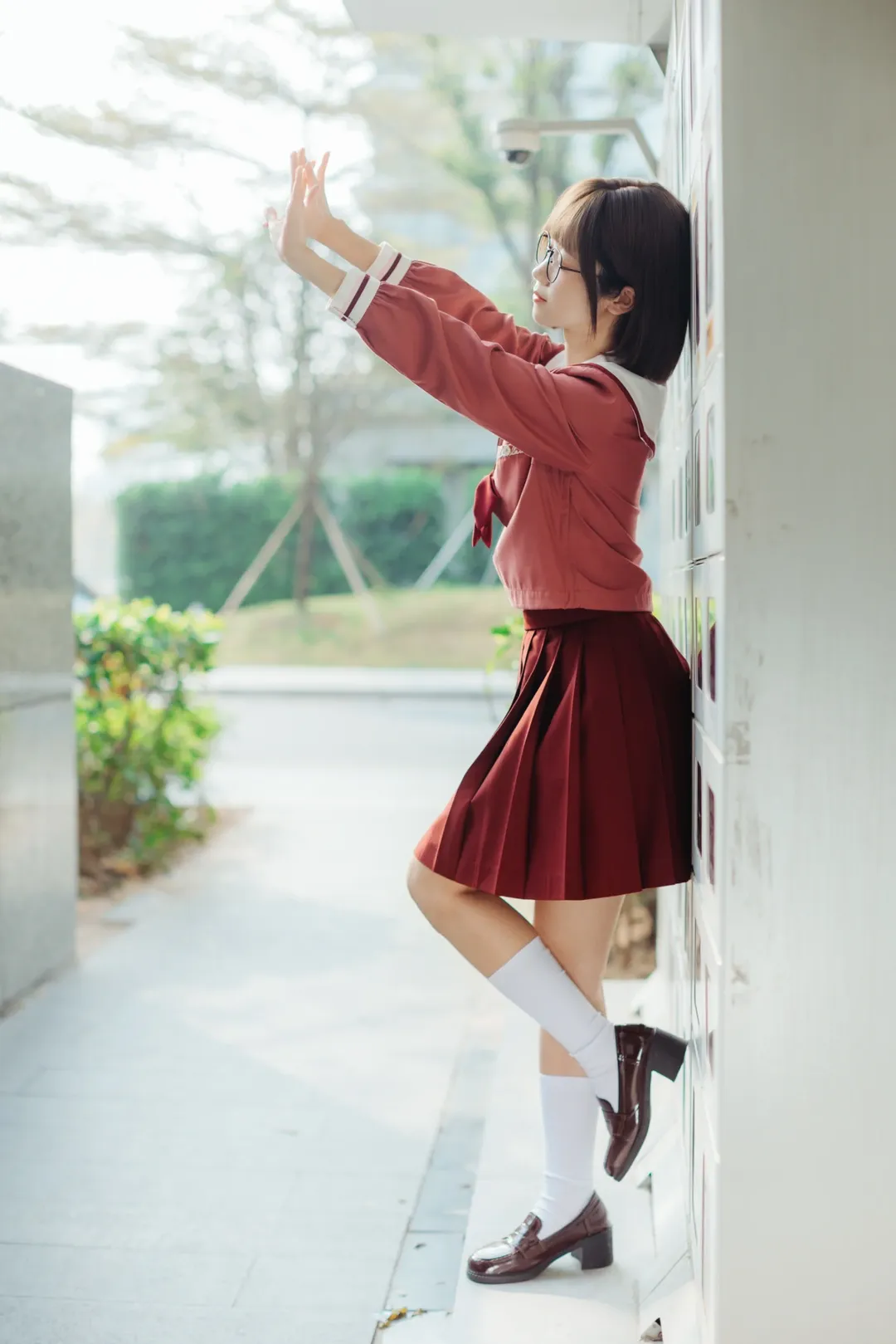 漫展返图, jk制服, 日系摄影, 眼镜娘, CPGZ07 - 第6张