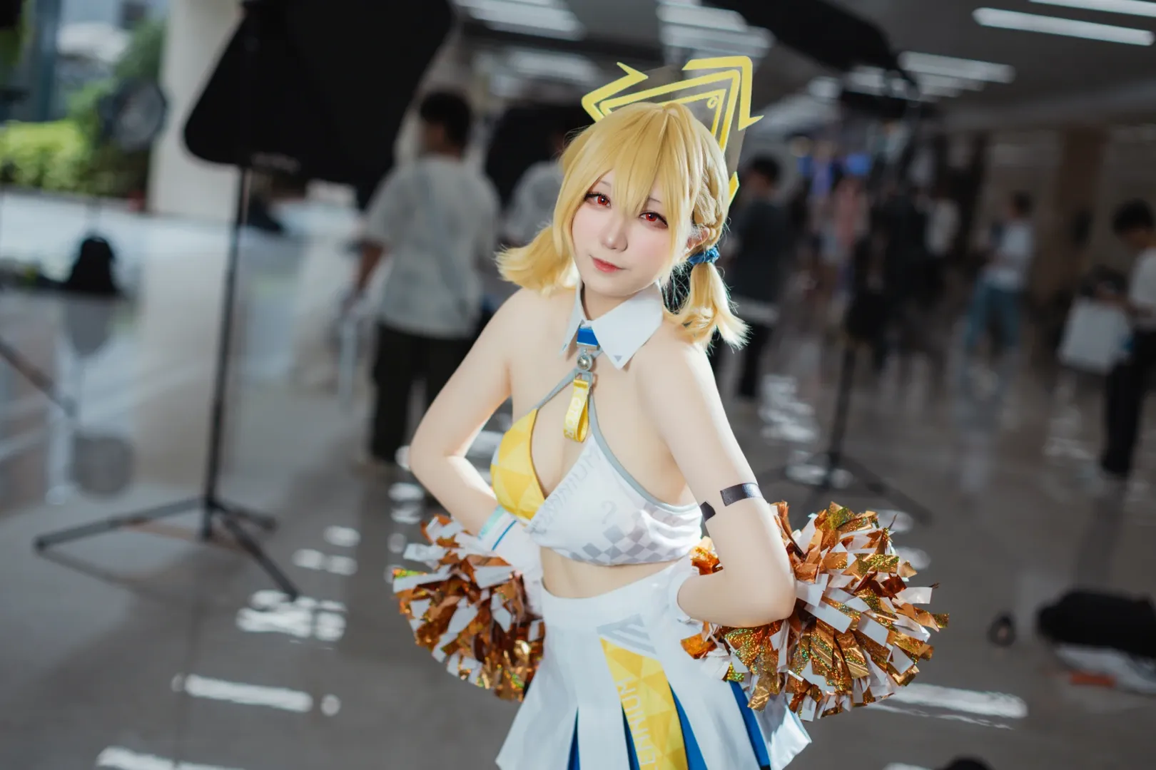 ブルーアーカイブ, イベント写真, コスプレ現場, 豊見コトリコスプレ, チアリーダーコーデ - 13枚目