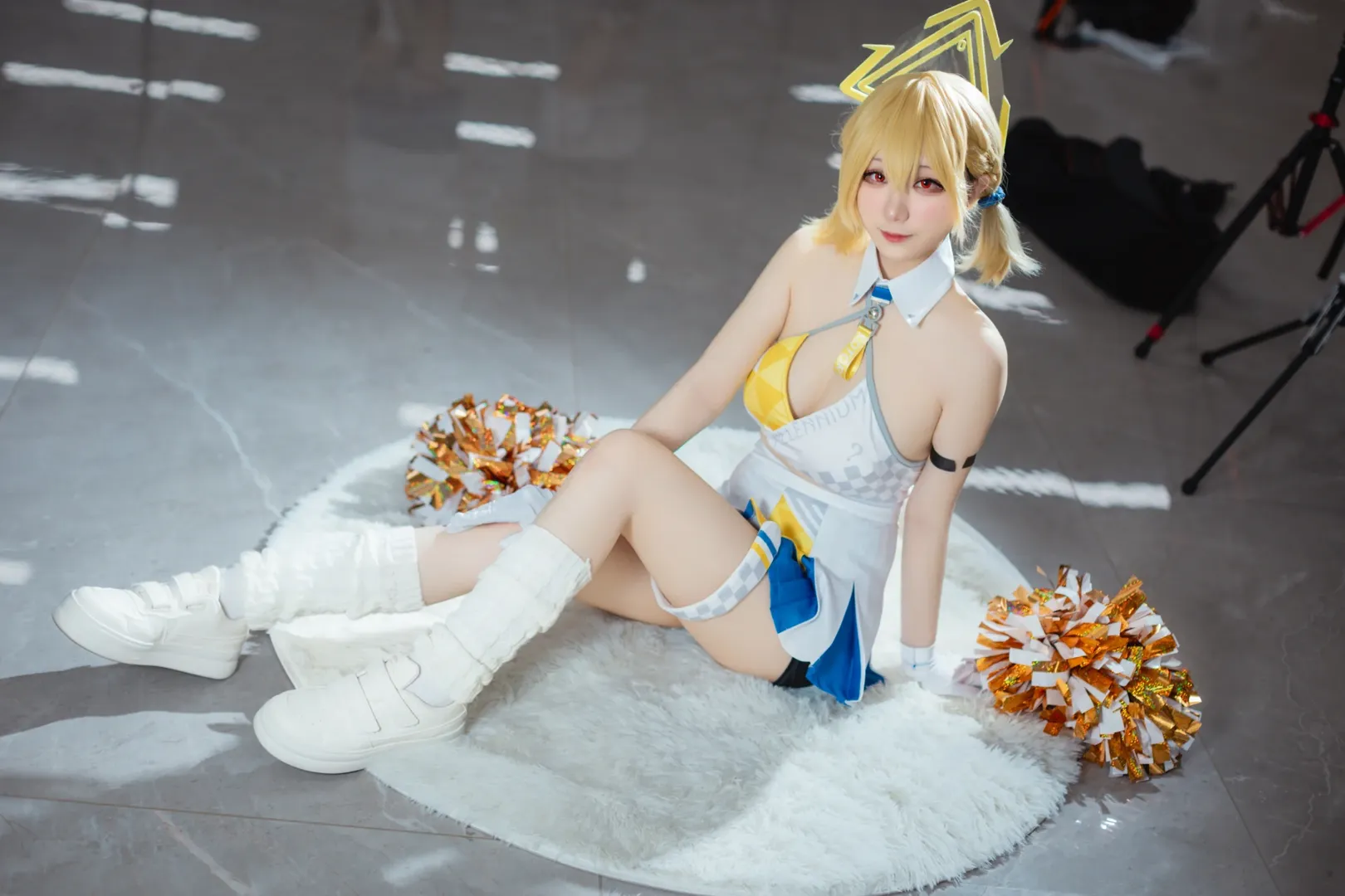 ブルーアーカイブ, イベント写真, コスプレ現場, 豊見コトリコスプレ, チアリーダーコーデ - 4枚目